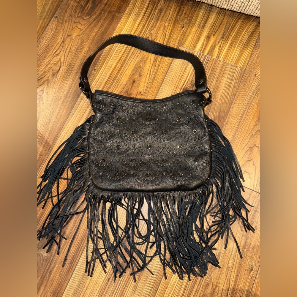 Aimee Kestenberg Novelty Beach Babe Fringe Hobo
